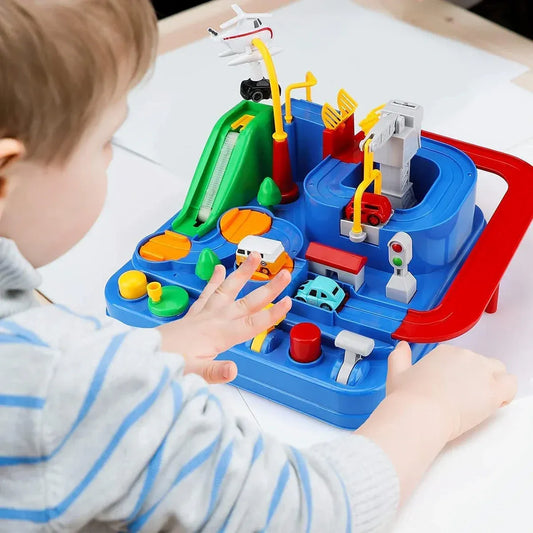 Car Adventure Mechanical Track Toy
